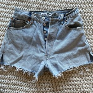 Re/Done Jean Shorts
